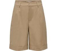 ONLY ONLY Brown High Waist Bermuda Shorts Brown EU 38 (UK 10)