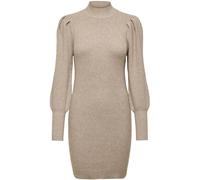 ONLY ONLY Brown Puff Sleeve Knitted Jumper Dress Brown XL 16
