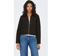 ONLY ONLY Brown Short Zip Through Jacket