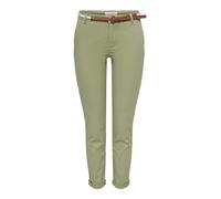 Only Only Female Chino Hose Onlbiana Normal Geschnitten Chino Hose - Pantalon Chino en Coton avec Ceinture - Classique - Femme