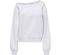 ONLY ONLY Grey Off Shoulder Long Sleeve Sweatshirt