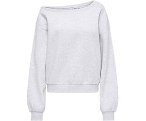 ONLY ONLY Grey Off Shoulder Long Sleeve Sweatshirt