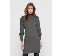 ONLY ONLY Grey Puff Sleeve Knitted Jumper Dress Grey 14