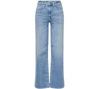 ONLY ONLY Light Blue High Waist Super Stretch Wide Leg Jeans
