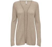 ONLY ONLY Natural Long Sleeve Open Knit Cardigan