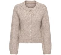 ONLY ONLY Natural Pearl Detail Button Through Cardigan