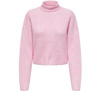 ONLY ONLY Pink Cosy Roll Neck Knitted Jumper