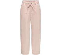 ONLY ONLY Pink Mid Waist Relaxed Barrel With Tie Belt Jeans