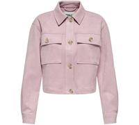 ONLY ONLY Pink Short Faux Suede Jacket