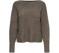 ONLY ONLY Pull en maille douillette à col bateau côtelé