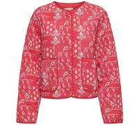 ONLY ONLY Red Boho Printed Short Quilted Jacket
