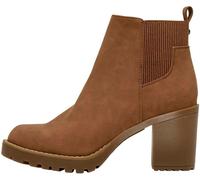 ONLY ONLY Tan Block Heel Chelsea Boots