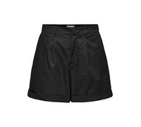 ONLY Onlzora Hw Chino Shorts PNT, Noir, L Femme