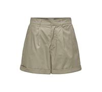 ONLY Onlzora Hw Chino Shorts PNT, Savannah Tan, XL Femme