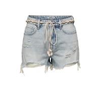 ONLY Onlzuma Hw Shell Belt DNM Short Bj, Bleu Jeans Clair, S Femme
