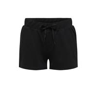 Only Onpayna MW Train SWT Noos Short pour Femme, Noir/imprimé : Noir et Rouge, M