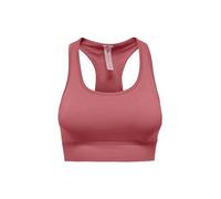 ONLY Onpdaisy-2 Seam Sports Bra Noos Soutien-Gorge, Rouge minéral, S Femme