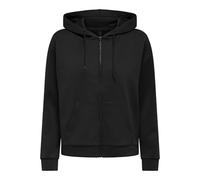 ONLY Onplounge Life Hood Fz Ls SWT Noos Veste de Sweatshirt, Noir, M Femme