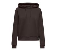 ONLY Onplounge Life Hood Ls SWT Noos, Gâteau au Chocolat, L