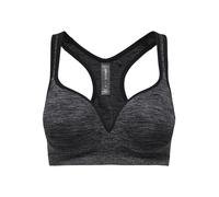 ONLY Onpmartine Seamless Sports Bra Opus Soutien-Gorge, Noir (Black Details : Melange), M Femme
