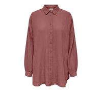 ONLY Oversized Onlthyra Life Noos WVN T-Shirt surdimensionné, Withered Rose, M Femmes