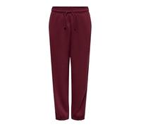 Only Pant Onlbest Life Cuff Pantalon SWT Noos, Tawny Port, L Femmes