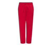 Only Pant Onlbest Life Cuff Pantalon SWT Noos, True Red, M Femmes