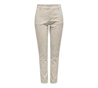 ONLY Pant Onlsura MW Stud Pantalon Chino PNT, Taupe, S x 32L Femmes