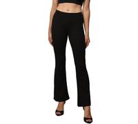 ONLY Pantalon à Jambe Large ONLFEVER Taille Moyenne Regular Fit Pantalon à Jambe Large Black XL 30 Black 1 XL / L30