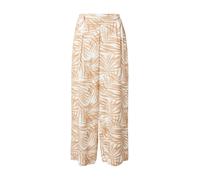 ONLY Pantalon à pince 'ONLEMMIA-SIESTA' beige foncé / blanc, Taille 36