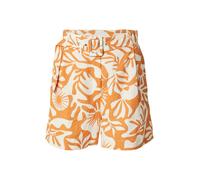 ONLY Pantalon à pince 'ONLJAKIRI' mandarine / blanc, Taille 36
