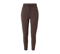 ONLY Pantalon à pince 'Poptrash' brun foncé, Taille 40