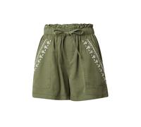 ONLY Pantalon 'ARIZONA' olive / blanc, Taille 32