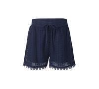 ONLY Onlhelena String Lace Shorts WVN Dentelle, Bleu Nuit, M Femmes
