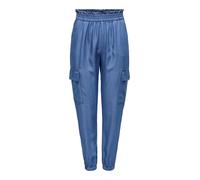 ONLY Pantalon cargo 'ONLCHARIS' bleu denim, Taille 36