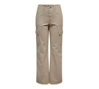 ONLY Pantalon cargo 'ONLMALFY' beige foncé, Taille 34