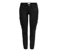 ONLY Pantalon Cargo ONLMISSOURI Taille Classique Slim Fit Pantalon Cargo Black 38 30 Black 1 (US) 38 / L30