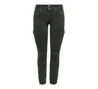 ONLY Pantalon cargo 'ONLMissouri' olive, Taille 34