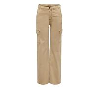 ONLY Pantalon cargo 'Safai-Missouri' noisette, Taille 42