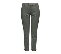 ONLY Pantalon chino 'ONLBIANA' gris, Taille 34