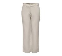 ONLY Pantalon Classique ONLLANA-Berry Taille Moyenne Straight Fit Pantalon Classique Pumice Stone 38 Pumice Stone 38