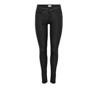 Only Pantalon en simili-cuir ONLANNE Taille moyenne Skinny Fit Noir XL / L30