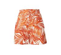 ONLY Pantalon 'LISA' orange / blanc, Taille 32