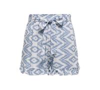 ONLY Pantalon 'NOVA' saphir / blanc, Taille 34