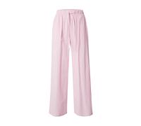 ONLY Pantalon 'ONLAUGUSTA' rose / blanc, Taille 46