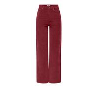ONLY Pantalon 'ONLHOPE' lie de vin, Taille 40