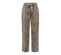 ONLY Pantalon 'ONLNova' écru / marron / noir, Taille 36