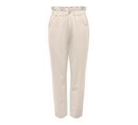 ONLY Pantalon 'ONLPOPTRASH-OVA LIFE' beige clair, Taille 42