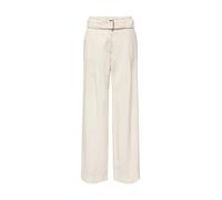 ONLY Pantalon 'ONLY ONLTILA LIFE HW BELT WIDE PANGT TLR PANTALONE' blanc, Taille 36