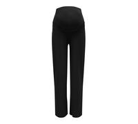 ONLY Pantalon pour Femme, Coupe Large, Noir 2, L